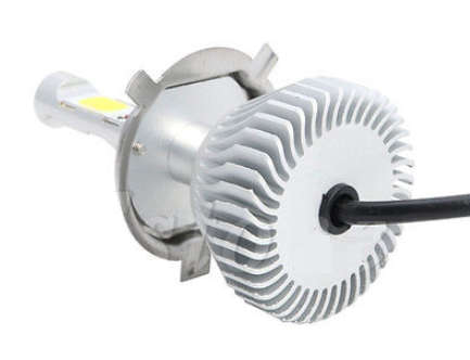 H4 LED Headlight bulbs. 12v Hi/Low. Car Upgrade Conversion kit. Super white 6500K White.