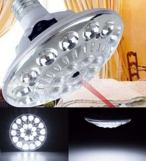 Bright recharcheable 22 LED emergency light. Stay lit during load shedding.