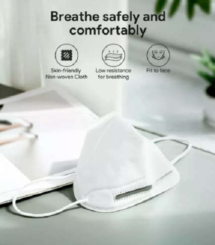 10 Pack. KN95 Protective Face Mask. Be safe during this pandemic.