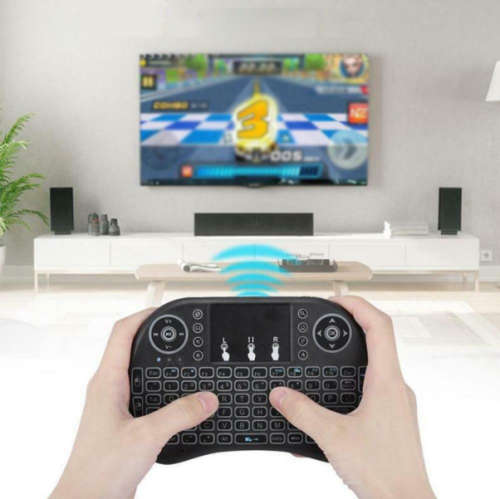 Mini Wireless Keyboard, Air Mouse Remote. For Android Tv Box, PC, Phone, Laptop or TV.