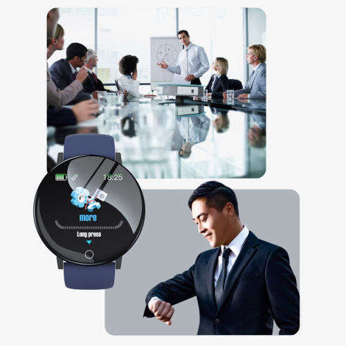 Health & Fitness Bracelet 1.4` Heart Rate, Blood Pressure Monitor. Available in Black, Blue and Grey