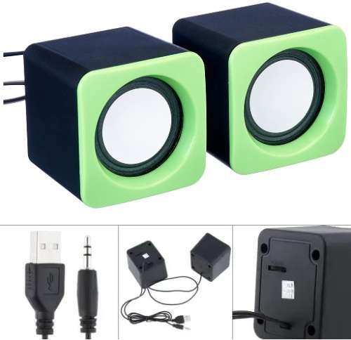 Multimedia Speaker System. For Pc, Laptop, Phone, Tv Box ect. Available in blue color.