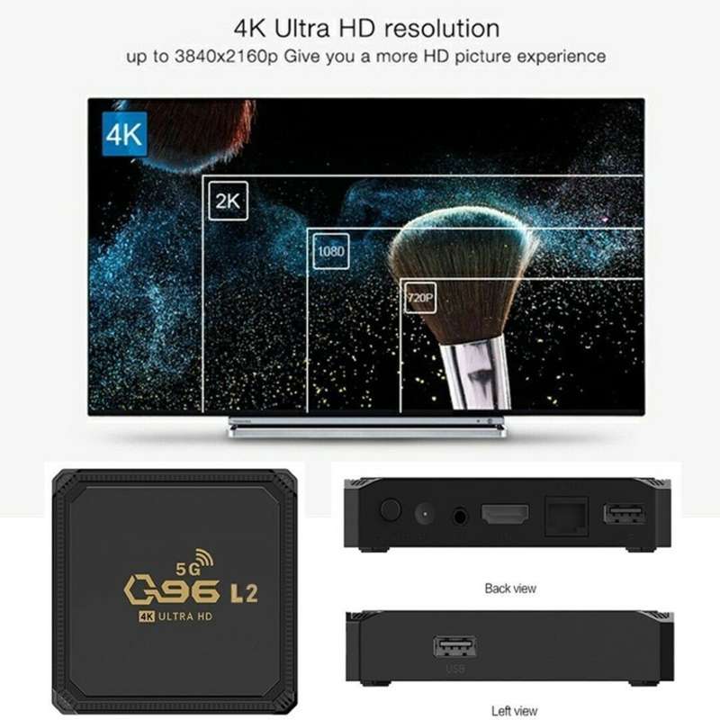 Q96 Ultra Tv Box. 64 bit, Octa Core, Android 13, Supports All Local Apps.