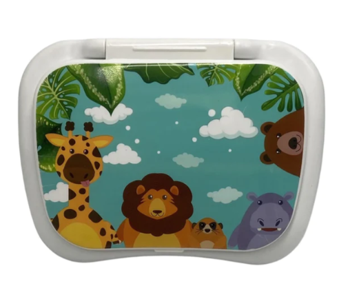 Kiddies Educational Laptop Study Game. Available in Red or Blue color