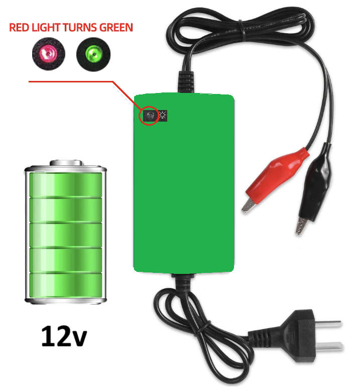 12v 2A Smart Battery Charger