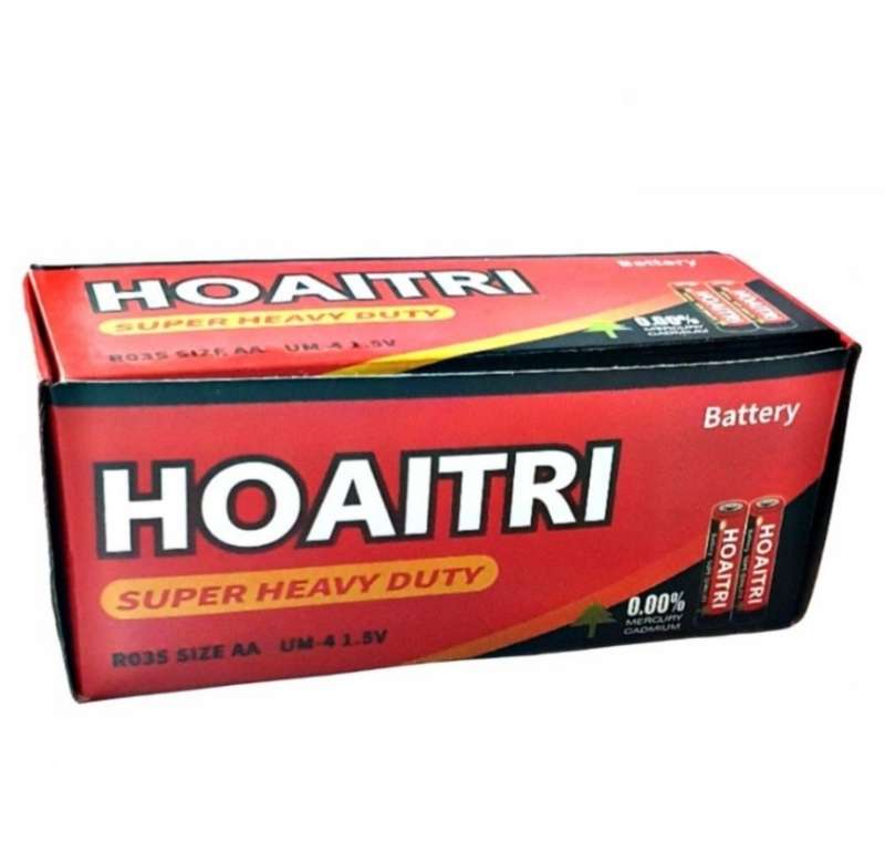 Hoaitri AA Heavy Duty Batteries  - 40 Piece Bulk Pack