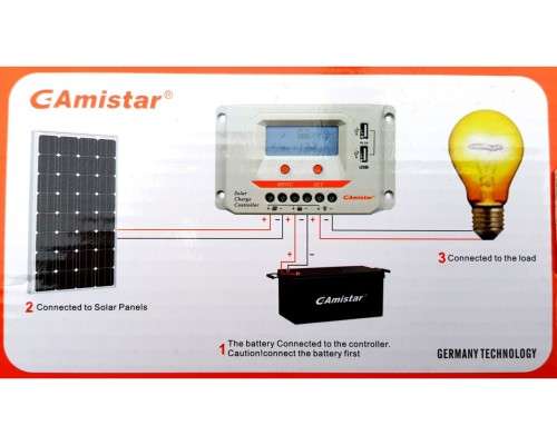 Solar Charge Controller 30A Gamistar