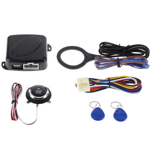 Engine start ,stop system with RFID