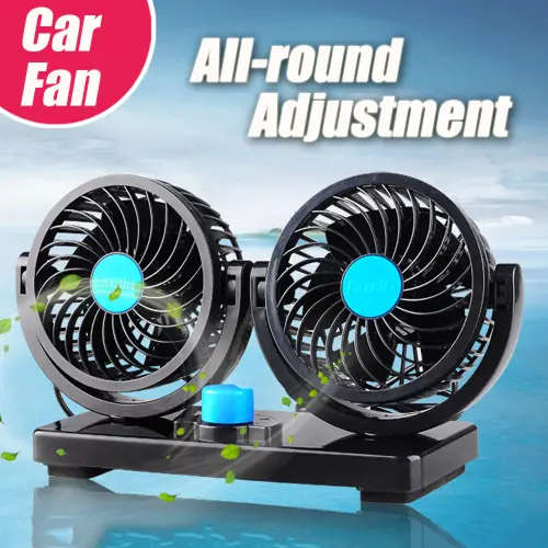 Car double fan 12v