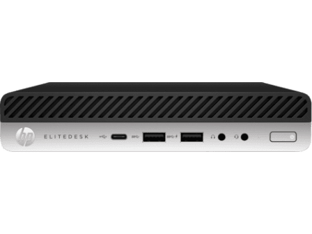 9th Gen HP EliteDesk i5 @ 2.20Ghz, 8GB DDR4 RAM, 500gb HHD, USB3.2 +Type-C ,  Win 10 Pro