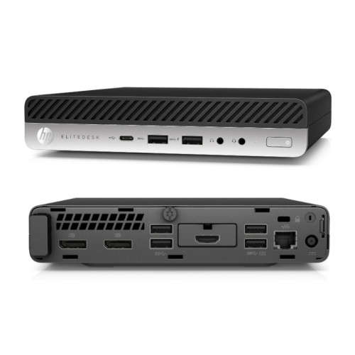 9th Gen HP EliteDesk i5 @ 2.20Ghz, 8GB DDR4 RAM, 500GB HHD, USB3.0 +Type-C , Win 10 Pro