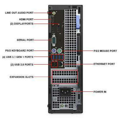 6th GEN Dell Optiplex i7 @ 3.40Ghz, 16gb Ram, 256gb SSD, HDMI, USB 3.0 ,Windows 10 (MINT CONDITION)