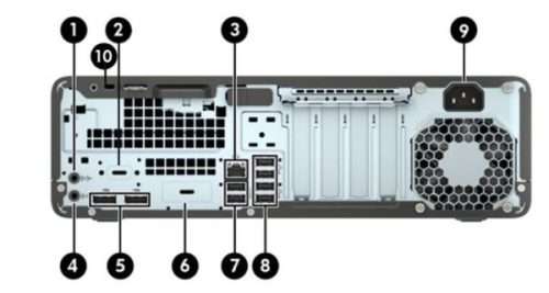 i7 6th Gen HP ProDesk @ 3.40Ghz, 8gb Ram, 500gb Solid state drive, USB Type-C, USB3.0, Windows 10