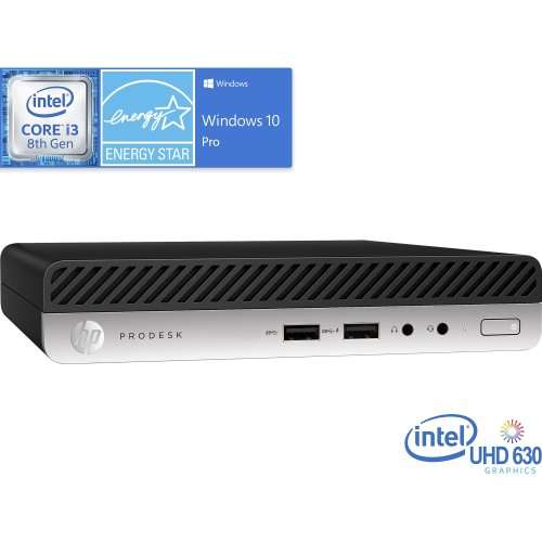 8th Gen HP ProDesk i3 @ 3.10Ghz, 8GB DDR4 RAM, 500gb HHD, USB3.0, Win 10