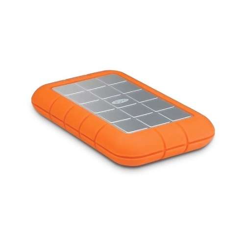 500gb LaCie Rugged Triple 2.5` external hard drive, USB3.0 + FireWire 800,  Shock Proof.