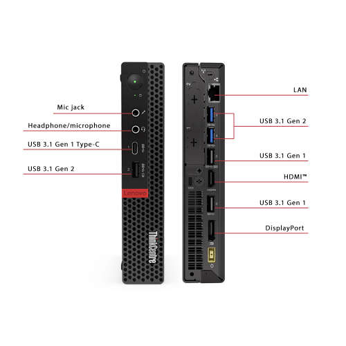 9th Gen Lenovo ThinkCenter i3 @ 3.10Ghz, 8gb Ram, 320Gb HHD, USB3.2, WiFi ,Windows 10