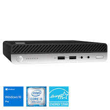 9th Gen HP ProDesk i5 @ 2.20Ghz, 8GB DDR4 RAM, 256gb nvme, USB3.1, HDMI, Win 10 Pro