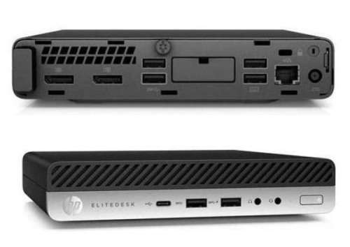 8th Gen HP EliteDesk i5 @ 2.10Ghz, 8GB DDR4 RAM, 500GB HHD, USB3.1, Win 10 Pro