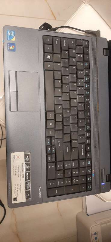 i5 Acer Travelmate @ 2.53Ghz, 4gb Ram, 160gb HHHD, 15.6` Display, DVD, WiFi, HDMI, Windows 10