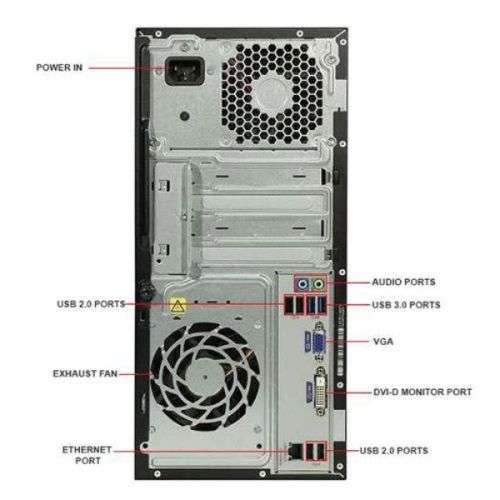 i5 HP Prodesk @ 3.30Ghz, 8gb Ram, 2000gb Hard Drive, nVidia GT720,  USB3.0, Windows 10