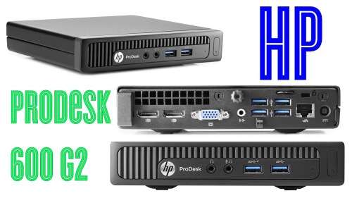 6th Gen HP ProDesk i5 @ 3.20Ghz, 8gb Ram, 128gb SSD, USB 3.0 + Type-C, Windows 10 Pro