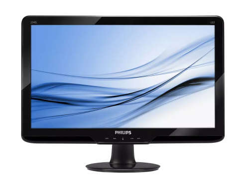 23` Phillips LED Display, HDMI, DVI, VGA, Audio-In, 1920x1080 Resolution