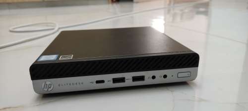 9th Gen HP EliteDesk i5 @ 2.20Ghz, 8GB DDR4 RAM, 500gb HHD, USB3.2 +Type-C ,  Win 10 Pro