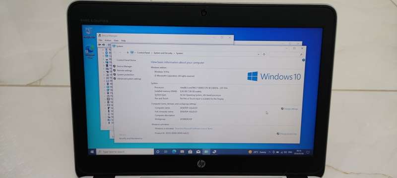 i7 Hp Elitebook 820 G3 @ 2.60Ghz, 8gb Ram, 256gb nVme, USB3.0+Type-C, Bang & Olufsen, Windows 10