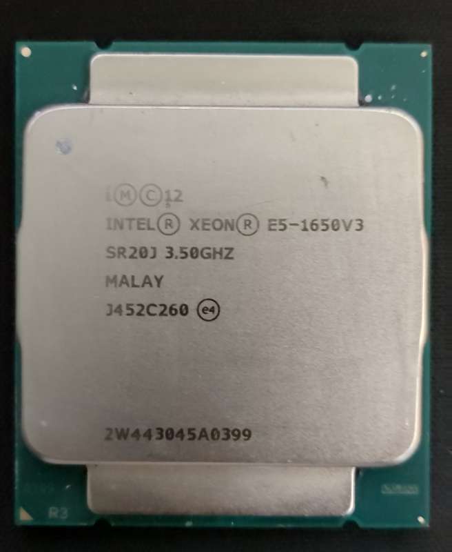 Intel Xeon E5-1650V3  3.50Ghz-3.80Ghz