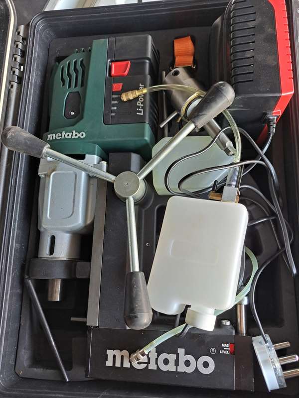 Drill Magnetic Core Metabo Mag 28 LTX 32 cordless