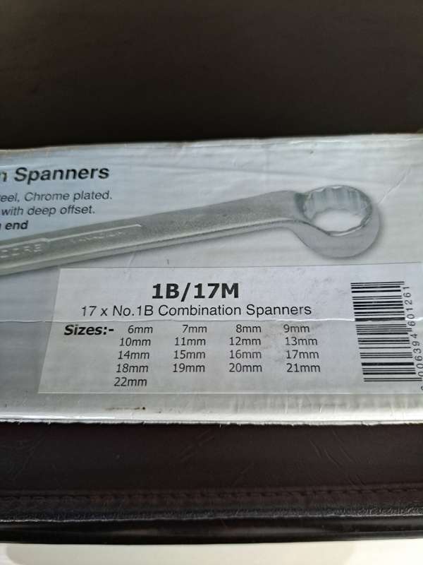 Spanner set combination Gedore 1B/17M