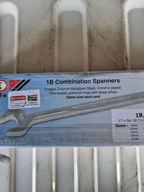 Spanner set combination Gedore 1B/17M