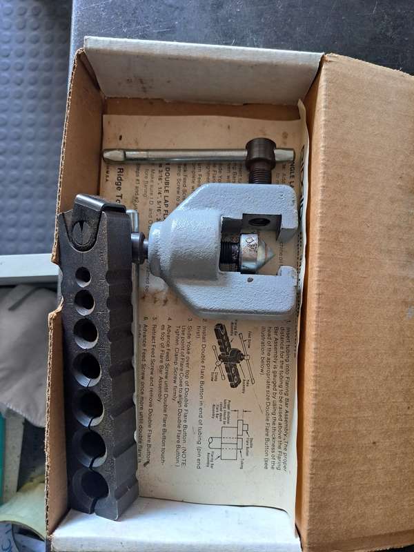 Flare tool Ridgid Model 345M - 45° SAE Flares