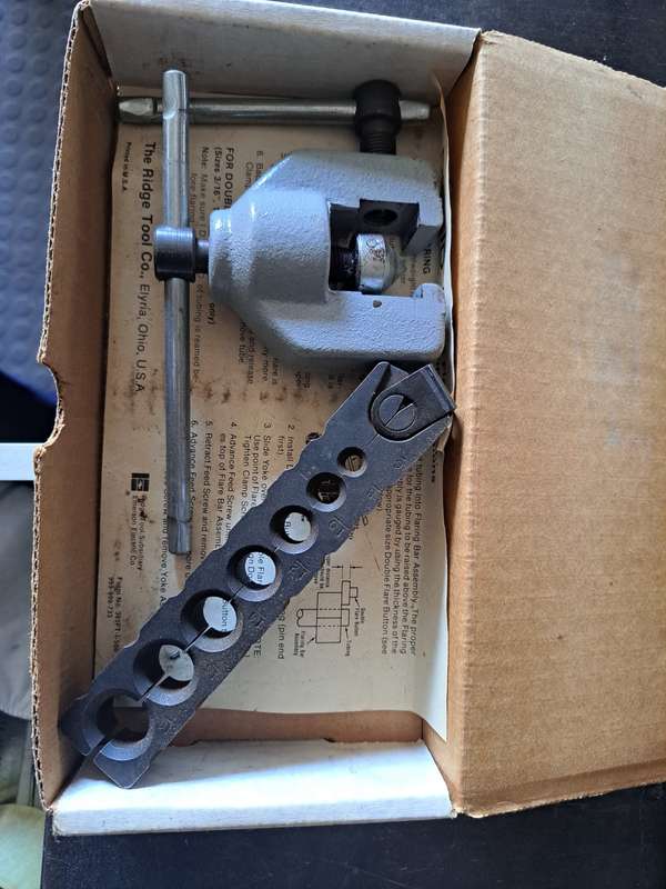 Flare tool Ridgid Model 345M - 45° SAE Flares