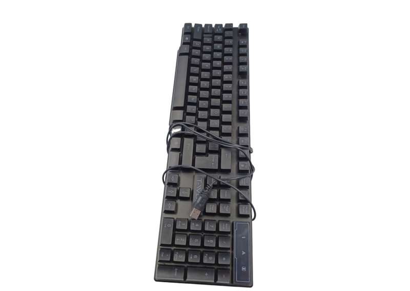 T-WOLF Tf-850 5-in-1 Backlit Wired Gaming Mouse Keyboard Combo Gamer With RGB Backlight
