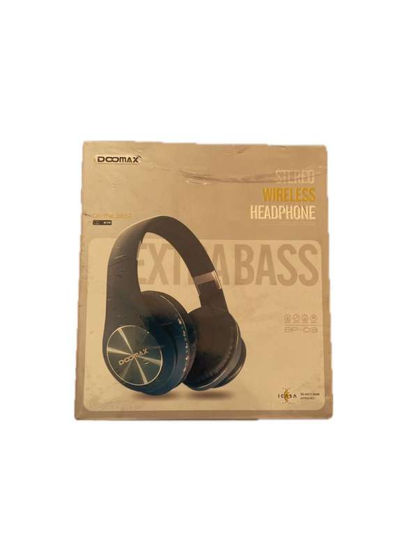 Doomax Stereo Wireless Headphones ***NEW BOX IS STILL SEALED*** BLUE - BP03