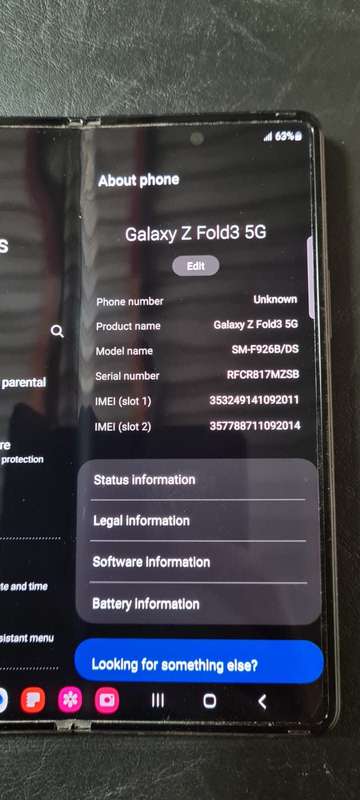 Samsung z fold 3