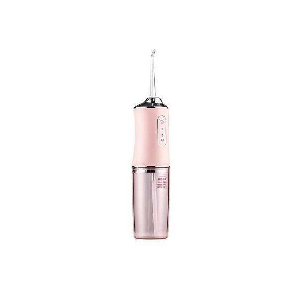 Portable Oral Irrigator  Electric Rechargeable Mouth/Gum/Teeth Cleaning Pink