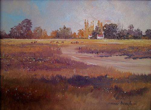 TONY DURRHEIM OIL - FRAMED