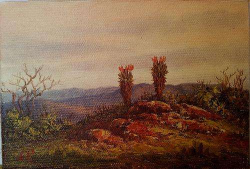 LOUISE REPSOLD ***beautiful OIL - ALOES *** @ CRAZY R1 START! ***