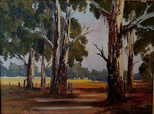 TONY DURRHEIM OIL - FRAMED