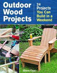 OUTDOOR WOOD PROJECTS - 24 PROJECTS YOU CAN BUILD IN A WEEKEND * NO shipping fee!