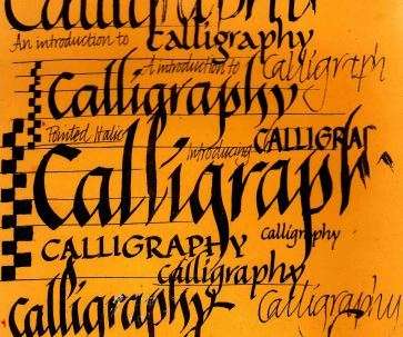 AN INTRODUCTION TO CALLIGRAPHY
