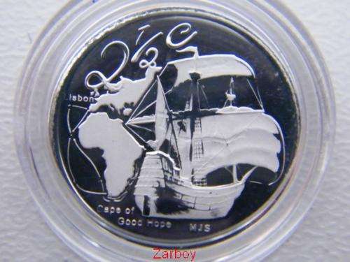 2009 SA Silver 2 1/2c Maritime History - SAM Encapsulated
