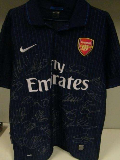 Arsenal Signed Shirt