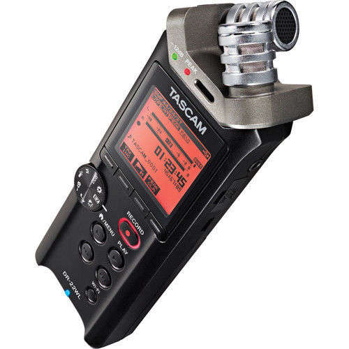 Tascam DR-22WL 2 Channels Portable Handheld Audio Voice Recorder w/Wi-Fi