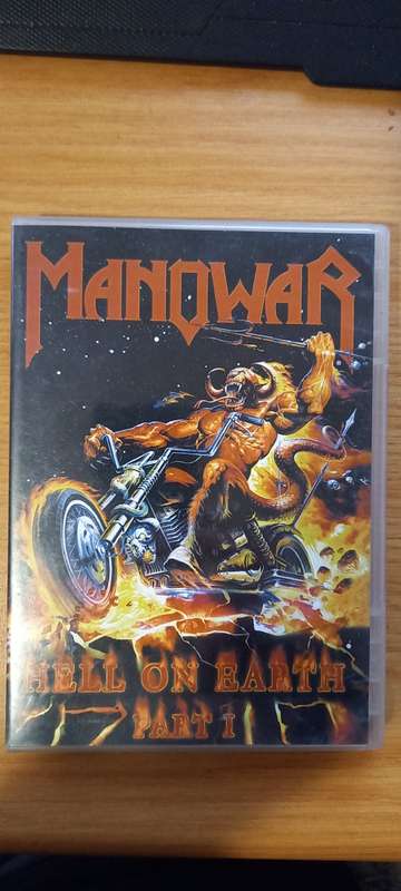 Manowar dvd set 1 - 4