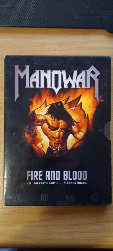 Manowar dvd set 1 - 4