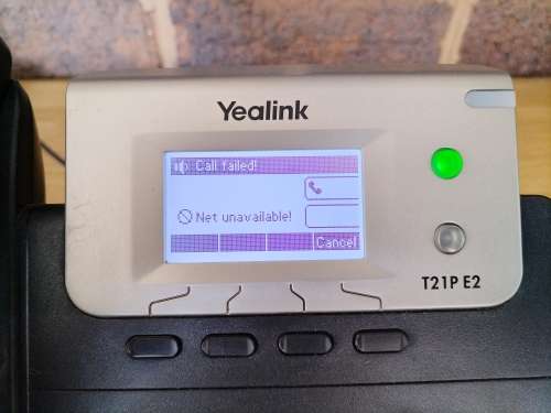 Yealink T21P E2 IP phone