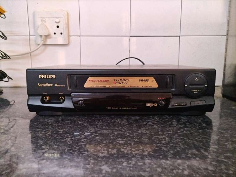Philips VCR machine Turbo Drive VR455